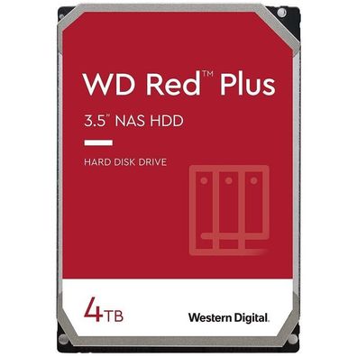Western Digital WD Red Plus 4TB 3,5 Zoll NAS-Festplatte (WD40EFPX)