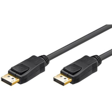 DisplayPort 1.2 (ST-ST) 3m Anschlusskabel Schwarz 4017538128621