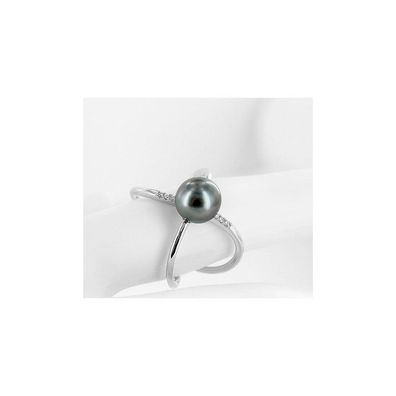 Luna-Pearls - 005.0984 - Ring - 585 Weißgold - Tahiti-Zuchtperle 8-9mm