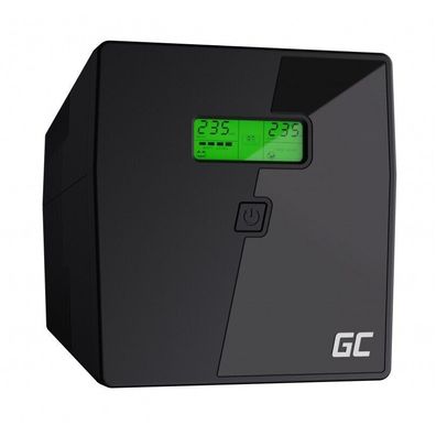 Green Cell UPS03 1000VA /600W USV - Schwarz