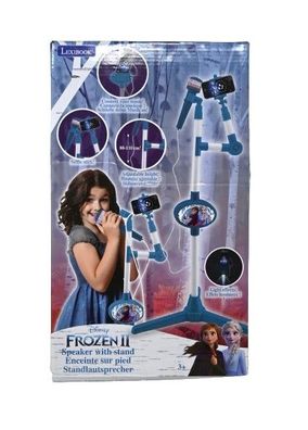 Lexibook Disney Frozen 2 Die Eiskönigin ELSA Anna Olaf Mikrofon mit Lautsprecher