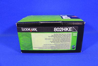 Lexmark 802HKE 80C2HKE Toner Black -A