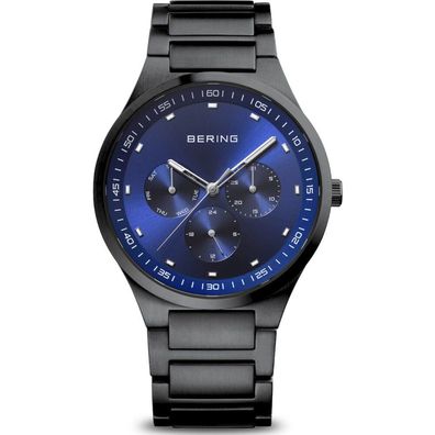 Bering - Armbanduhr - Unisex Classic schwarz gebürstet - 11740-727