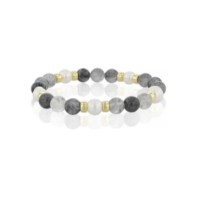 Luna-Pearls - 104.0464 - Armband - 750 Gelbgold - Süßwasser-Zuchtperle 8-9 mm