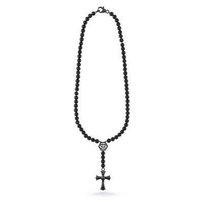 Philipp Plein - PJUEA04NU - Halskette - Herren - 60cm - PP GOTHIC Crucifix