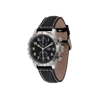 Zeno-Watch - Armbanduhr - Herren - NC Pilot Chrono Bicompax 9557-2T-a1