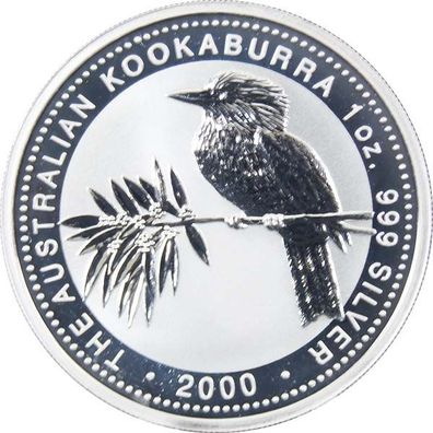 Australien Kookaburra - 2000 1 Oz Silber*