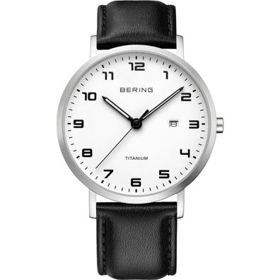 Bering - Armbanduhr - Herren - Chronograph - Quarz - Titanium - 18640-404