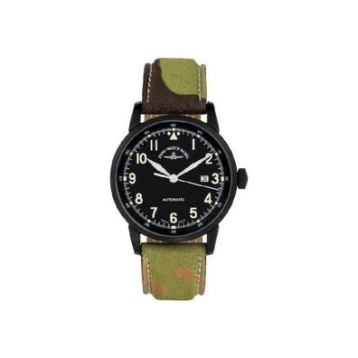 Zeno-Watch - Armbanduhr - Herren Magellano Pilot Navigator -6069N-bk-a1