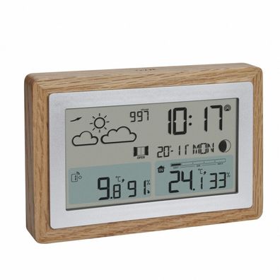 TFA Dostmann - 35.1167.54 - Funk-Wetterstation - Oak