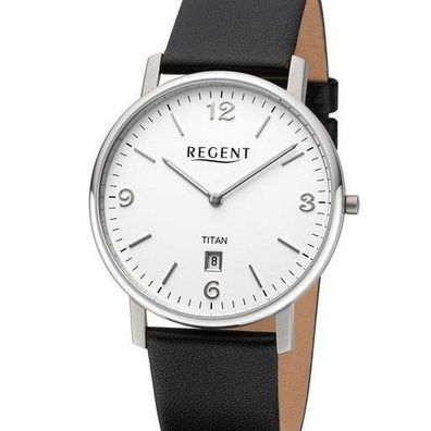Regent - F-1449 - Armbanduhr - Titanuhr - Herren