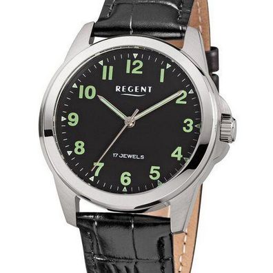 Regent - F-1571 - Armbanduhr - mechanische Uhr - Herren
