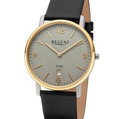 Regent - F-1450 - Armbanduhr - Titanuhr - Herren
