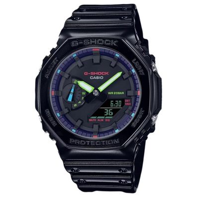 Casio - GA-2100RGB-1AER - Armbanduhr - Herren - Quarz - G-SHOCK