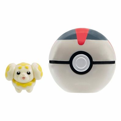 Pokémon Clip'n'Go Poké Balls Hefel & Timerball