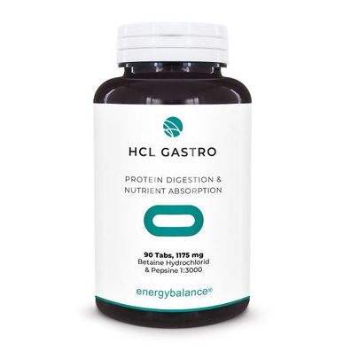 HCL Gastro und Pepsin, 90 Tabletten - EnergyBalance