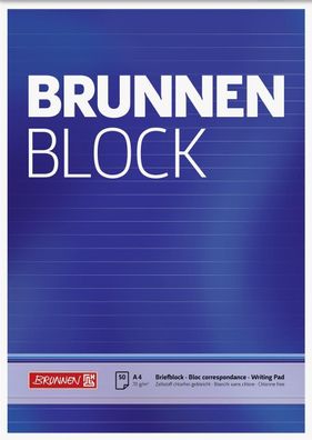 Brunnen 1052727 Block "BRUNNEN-Block" A4 liniert
