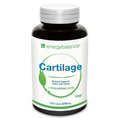 Cartilage + Hyaluronsäure, 180 Caps - EnergyBalance
