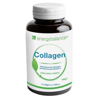 Collagen plus Acerola, 270 VegeCaps - EnergyBalance
