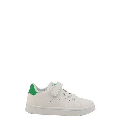 Shone - Sneakers - 001-002-WHITE-GREEN - Junge