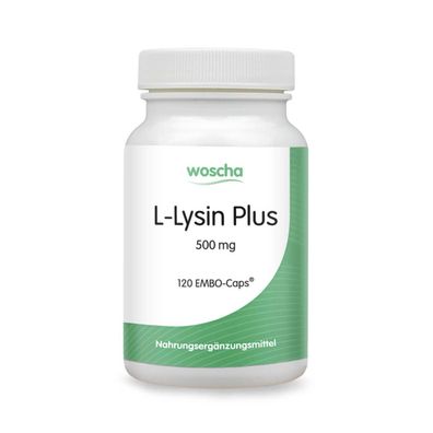 L-Lysin Plus Zink und Acerola, 120 Kapseln - Podo Medi