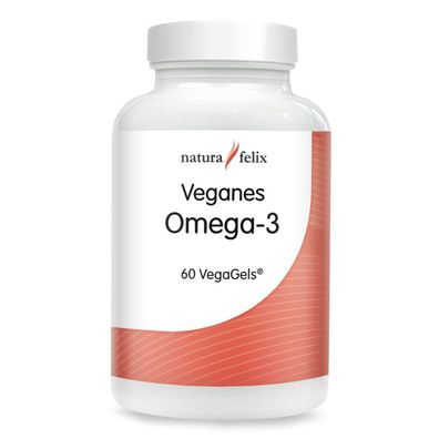 Veganes Omega-3, 120 Kapseln - Podo Medi