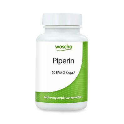 Piperin - schwarzer Pfeffer, 60 Kapseln - Podo Medi