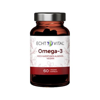 Omega-3 vegan, 60 Kapseln