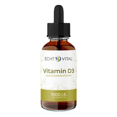Vitamin D3 Tropfen, 50 ml