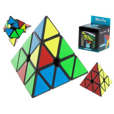 Puzzle-Würfelspiel Pyraminx Black MoYu