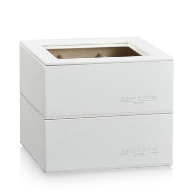 Heisse & Söhne - 70019-158.42 - Uhrenbox für 12 Uhren - Mirage L - weiß