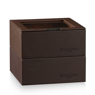 Heisse & Söhne - 70019-158.47 - Uhrenbox für 12 Uhren - Mirage L - braun