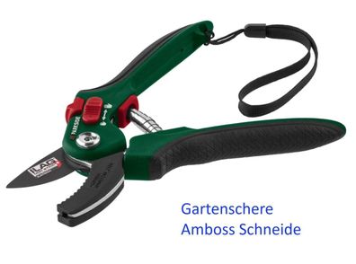 Parkside Gartenschere Astschere mit Amboss Schneide