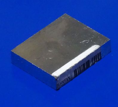 50,54 x 40,75 x 10,54 mm (LxBxH) Alu Klotz Flachmaterial Reststück #176