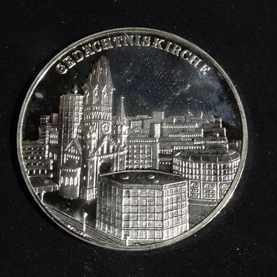 1987 750 Jahre Berlin Gedächtniskirche Silber Münze 99,9%