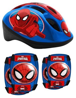 Schutzset Spider-Man Blau / Rot 5-Teilig