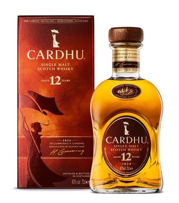 Cardhu 12 Jahre Speyside Single Malt Scotch Whisky (40 % vol., 0,7 Liter) (40 % vol.,