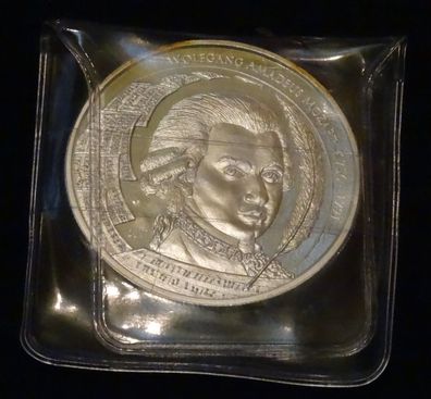 2017 Mozart Coin 1oz Silber Münze 99,9%