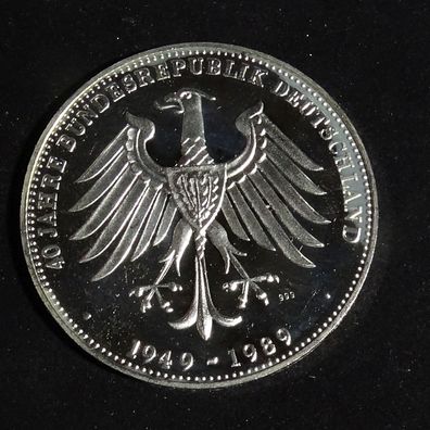 40 Jahre BRD Entlassung der Kriegsgefangenen 1955 Silber Münze 99,9%