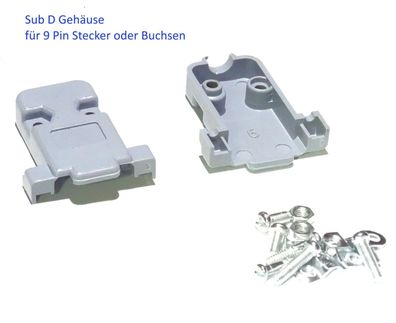 D Sub Gehäuse für 9Pin Stecker oder Buchsen