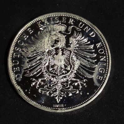 Deutsche Kaiser & Könige Maximilian I von Habsburg Silber Münze 99,9%
