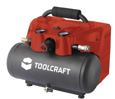 Toolcraft 40 V Akku Druckluft Kompressor Solo Gerät ohne Akku mit Zubehör