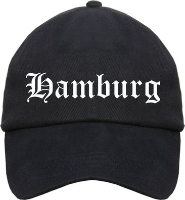 Hamburg Cappy - Altdeutsch bedruckt - Schirmmütze Cap - Größe: Einheits...