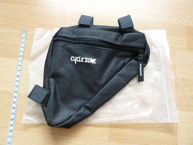 Fahrrad Dreieck Tasche schwarz