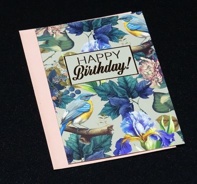 Happy Birthday Day Glückwunsch Karte mit Umschlag Motiv 1