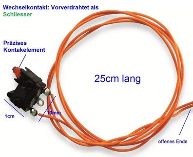 Miniatur Endschalter Wechselschalter Elektronik Bauteil