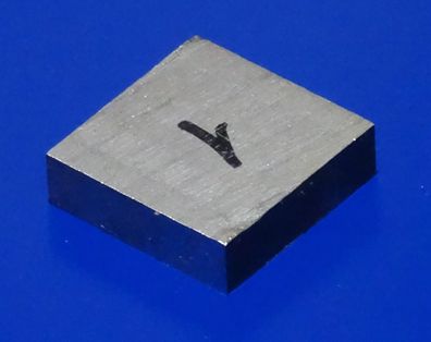 40,42 x 40,49 x 11,43 mm (LxBxH) Alu Klotz Flachmaterial Reststück #186