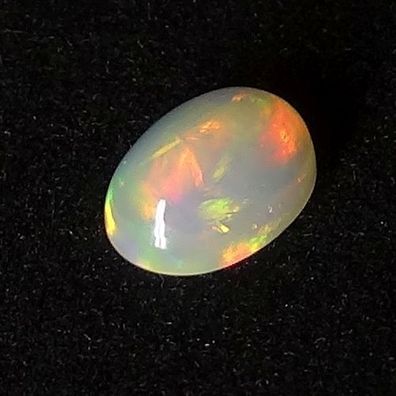 Echter Natürlicher Welo Opal Edelstein Cabochon ca. 0,5 Karat #129