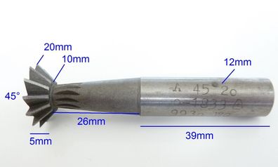 HSS Holz Fräser #10