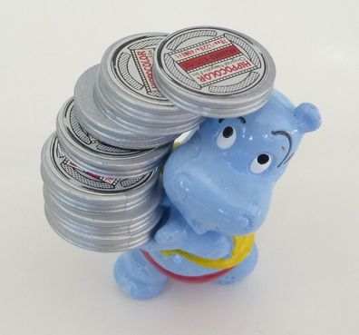 Hubert Hochstapler Ü-Ei Figur Happy Hippo Hollywood Jahr 1997